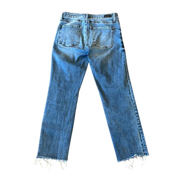 STS BLUE Cara Straight Leg Distressed Ankle Length Jeans 26 - Picture 3 of 7